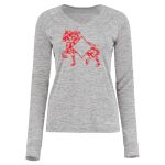 Women's Electrify CoolCore® Long Sleeve V-Neck T-Shirt Thumbnail