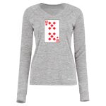 Women's Electrify CoolCore® Long Sleeve V-Neck T-Shirt Thumbnail