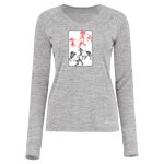 Women's Electrify CoolCore® Long Sleeve V-Neck T-Shirt Thumbnail