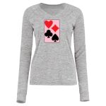 Women's Electrify CoolCore® Long Sleeve V-Neck T-Shirt Thumbnail