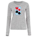 Women's Electrify CoolCore® Long Sleeve V-Neck T-Shirt Thumbnail