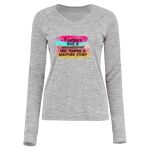 Women's Electrify CoolCore® Long Sleeve V-Neck T-Shirt Thumbnail