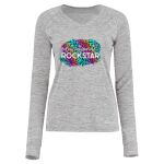 Women's Electrify CoolCore® Long Sleeve V-Neck T-Shirt Thumbnail