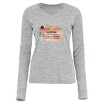 Women's Electrify CoolCore® Long Sleeve V-Neck T-Shirt Thumbnail