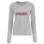 Women's Electrify CoolCore® Long Sleeve V-Neck T-Shirt Thumbnail