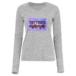 Women's Electrify CoolCore® Long Sleeve V-Neck T-Shirt Thumbnail