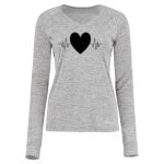 Women's Electrify CoolCore® Long Sleeve V-Neck T-Shirt Thumbnail