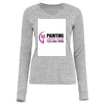 Women's Electrify CoolCore® Long Sleeve V-Neck T-Shirt Thumbnail