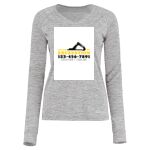 Women's Electrify CoolCore® Long Sleeve V-Neck T-Shirt Thumbnail