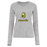 Women's Electrify CoolCore® Long Sleeve V-Neck T-Shirt Thumbnail