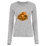 Women's Electrify CoolCore® Long Sleeve V-Neck T-Shirt Thumbnail