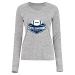 Women's Electrify CoolCore® Long Sleeve V-Neck T-Shirt Thumbnail