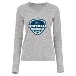 Women's Electrify CoolCore® Long Sleeve V-Neck T-Shirt Thumbnail