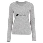 Women's Electrify CoolCore® Long Sleeve V-Neck T-Shirt Thumbnail