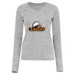 Women's Electrify CoolCore® Long Sleeve V-Neck T-Shirt Thumbnail