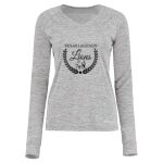 Women's Electrify CoolCore® Long Sleeve V-Neck T-Shirt Thumbnail