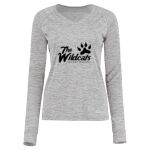 Women's Electrify CoolCore® Long Sleeve V-Neck T-Shirt Thumbnail