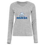 Women's Electrify CoolCore® Long Sleeve V-Neck T-Shirt Thumbnail