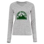 Women's Electrify CoolCore® Long Sleeve V-Neck T-Shirt Thumbnail