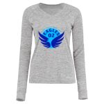 Women's Electrify CoolCore® Long Sleeve V-Neck T-Shirt Thumbnail