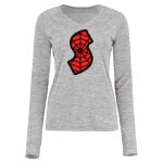 Women's Electrify CoolCore® Long Sleeve V-Neck T-Shirt Thumbnail