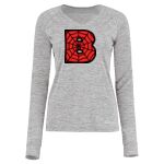 Women's Electrify CoolCore® Long Sleeve V-Neck T-Shirt Thumbnail