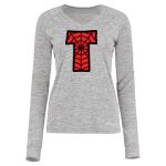 Women's Electrify CoolCore® Long Sleeve V-Neck T-Shirt Thumbnail