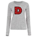 Women's Electrify CoolCore® Long Sleeve V-Neck T-Shirt Thumbnail