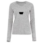 Women's Electrify CoolCore® Long Sleeve V-Neck T-Shirt Thumbnail