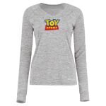 Women's Electrify CoolCore® Long Sleeve V-Neck T-Shirt Thumbnail