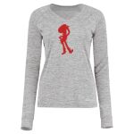 Women's Electrify CoolCore® Long Sleeve V-Neck T-Shirt Thumbnail