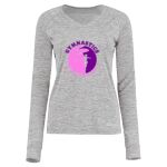 Women's Electrify CoolCore® Long Sleeve V-Neck T-Shirt Thumbnail