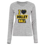 Women's Electrify CoolCore® Long Sleeve V-Neck T-Shirt Thumbnail