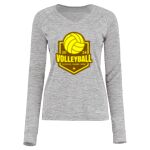 Women's Electrify CoolCore® Long Sleeve V-Neck T-Shirt Thumbnail