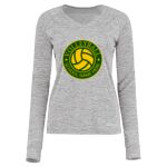 Women's Electrify CoolCore® Long Sleeve V-Neck T-Shirt Thumbnail