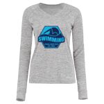 Women's Electrify CoolCore® Long Sleeve V-Neck T-Shirt Thumbnail