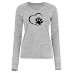 Women's Electrify CoolCore® Long Sleeve V-Neck T-Shirt Thumbnail