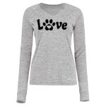 Women's Electrify CoolCore® Long Sleeve V-Neck T-Shirt Thumbnail