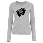 Women's Electrify CoolCore® Long Sleeve V-Neck T-Shirt Thumbnail