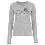 Women's Electrify CoolCore® Long Sleeve V-Neck T-Shirt Thumbnail