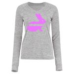 Women's Electrify CoolCore® Long Sleeve V-Neck T-Shirt Thumbnail