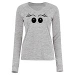 Women's Electrify CoolCore® Long Sleeve V-Neck T-Shirt Thumbnail