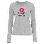 Women's Electrify CoolCore® Long Sleeve V-Neck T-Shirt Thumbnail