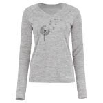 Women's Electrify CoolCore® Long Sleeve V-Neck T-Shirt Thumbnail