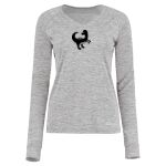 Women's Electrify CoolCore® Long Sleeve V-Neck T-Shirt Thumbnail