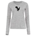 Women's Electrify CoolCore® Long Sleeve V-Neck T-Shirt Thumbnail