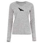 Women's Electrify CoolCore® Long Sleeve V-Neck T-Shirt Thumbnail