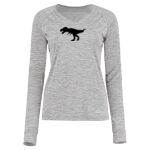 Women's Electrify CoolCore® Long Sleeve V-Neck T-Shirt Thumbnail