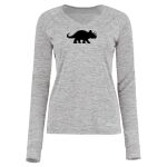 Women's Electrify CoolCore® Long Sleeve V-Neck T-Shirt Thumbnail