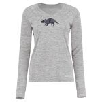 Women's Electrify CoolCore® Long Sleeve V-Neck T-Shirt Thumbnail